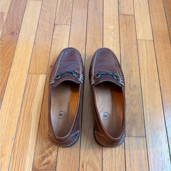 Martin Dingman Dark Brown Horsebit Leather Loafers main image 4